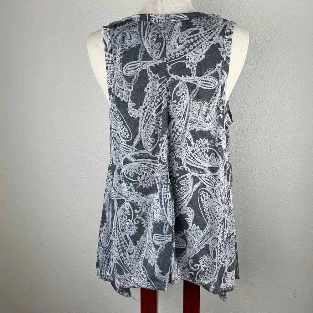 Discreet Tunic Style Tank Top Size XL EUC - Picture 7 of 10
